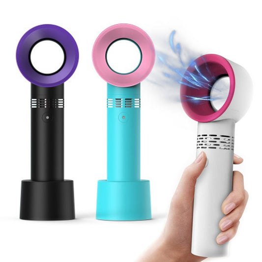 3-Speed Rechargeable Freestanding USB Handheld Fans
